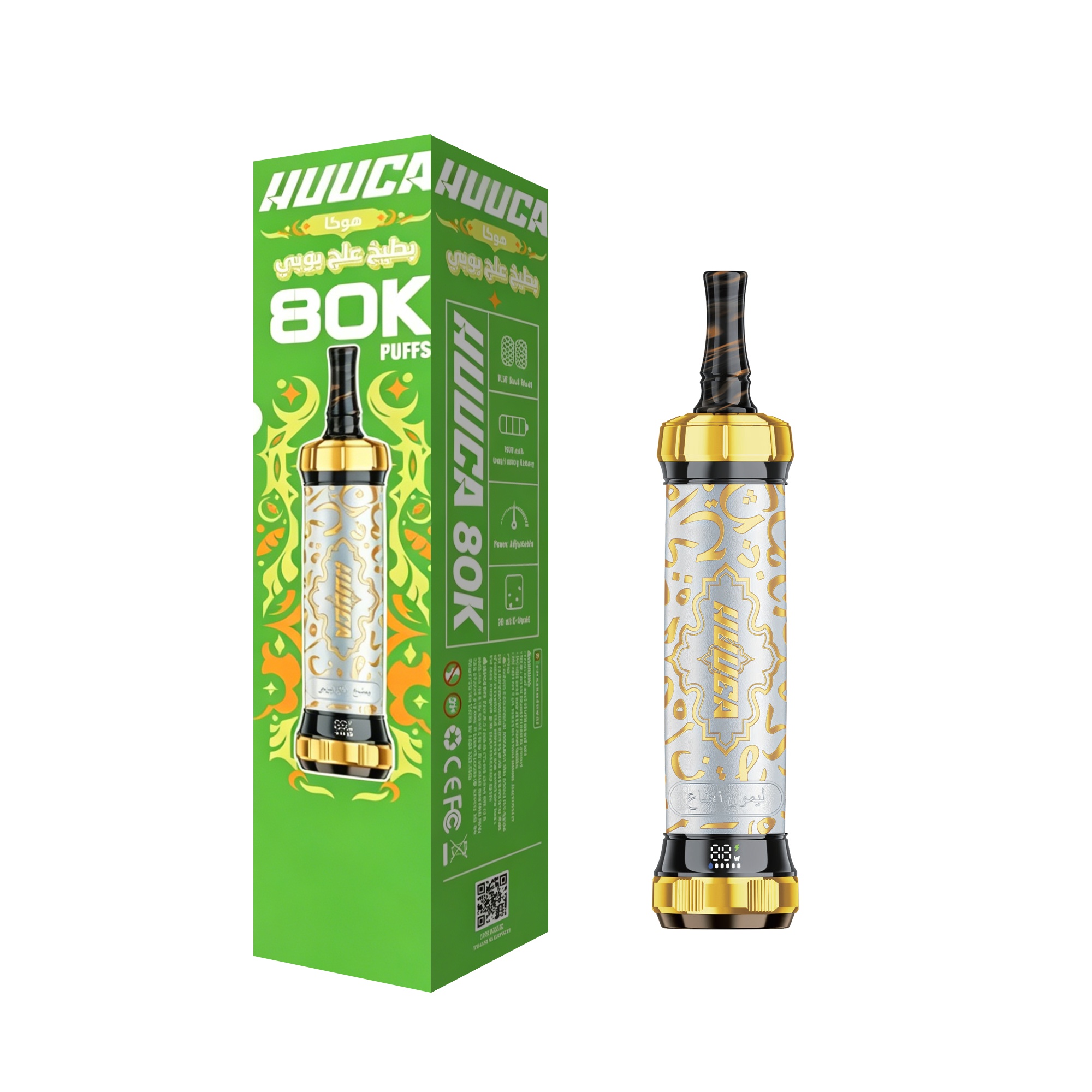 HUUCA 80K 3mg DTL Disposable Vape