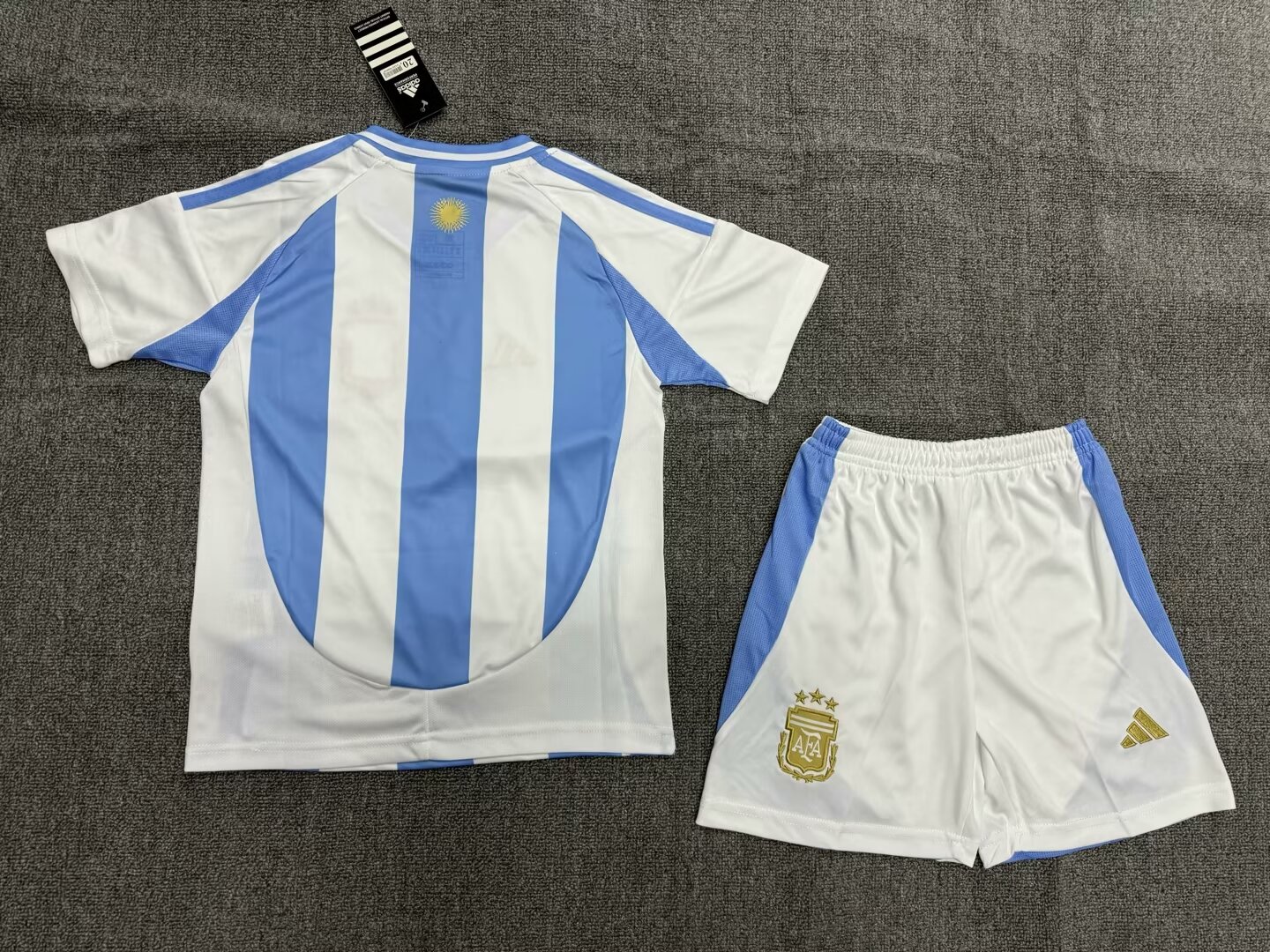 Argentina 2024 Copa America Home Kids Suit