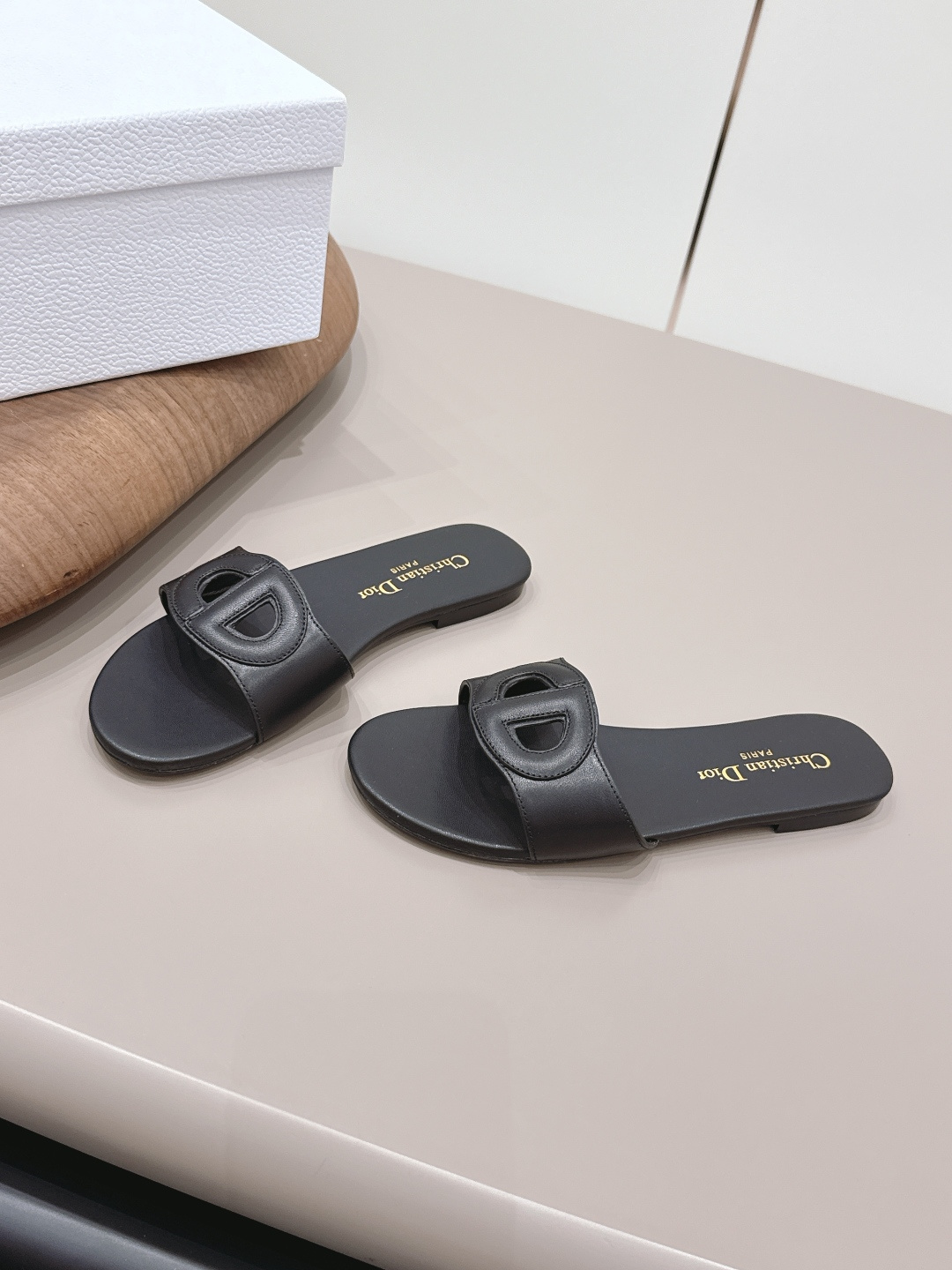 Women's Dior Leather Slide