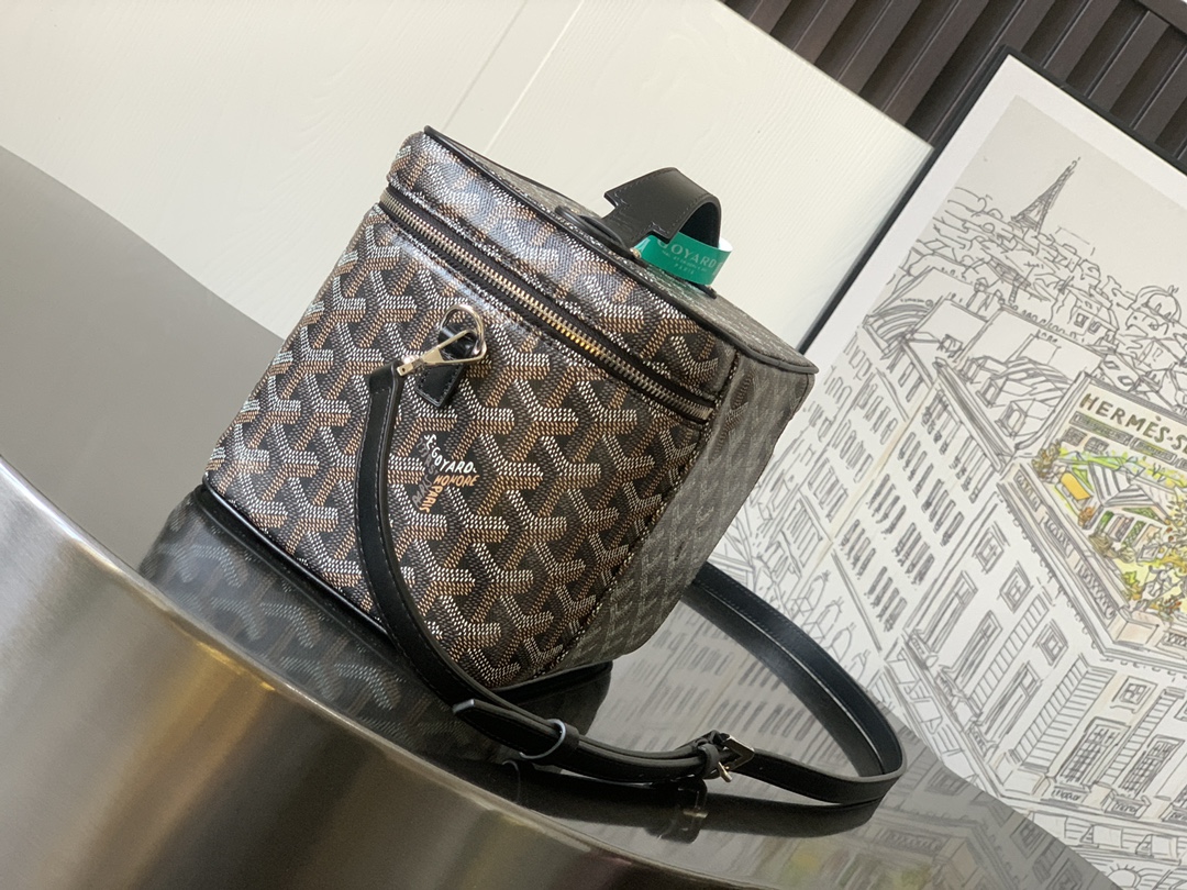 Goyard Muse Vanity Case in Black