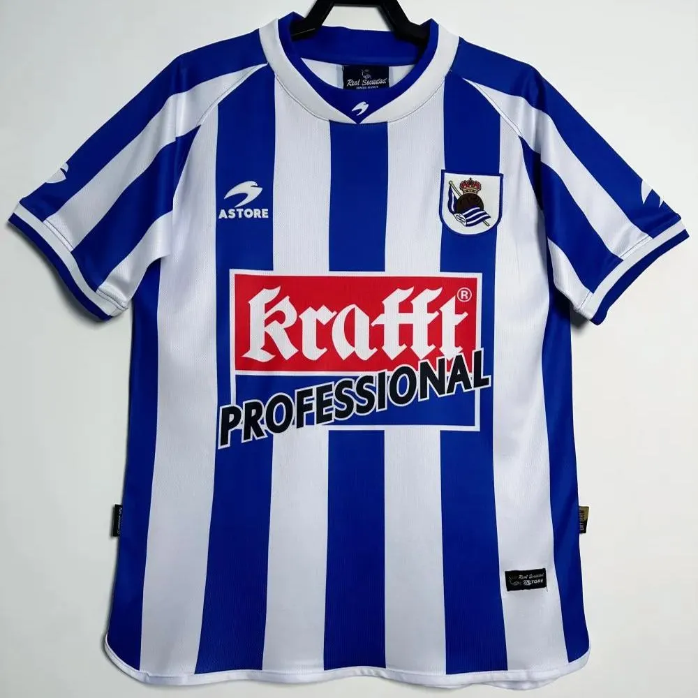 Retro Real Sociedad 2002-03 Home S-XXL
