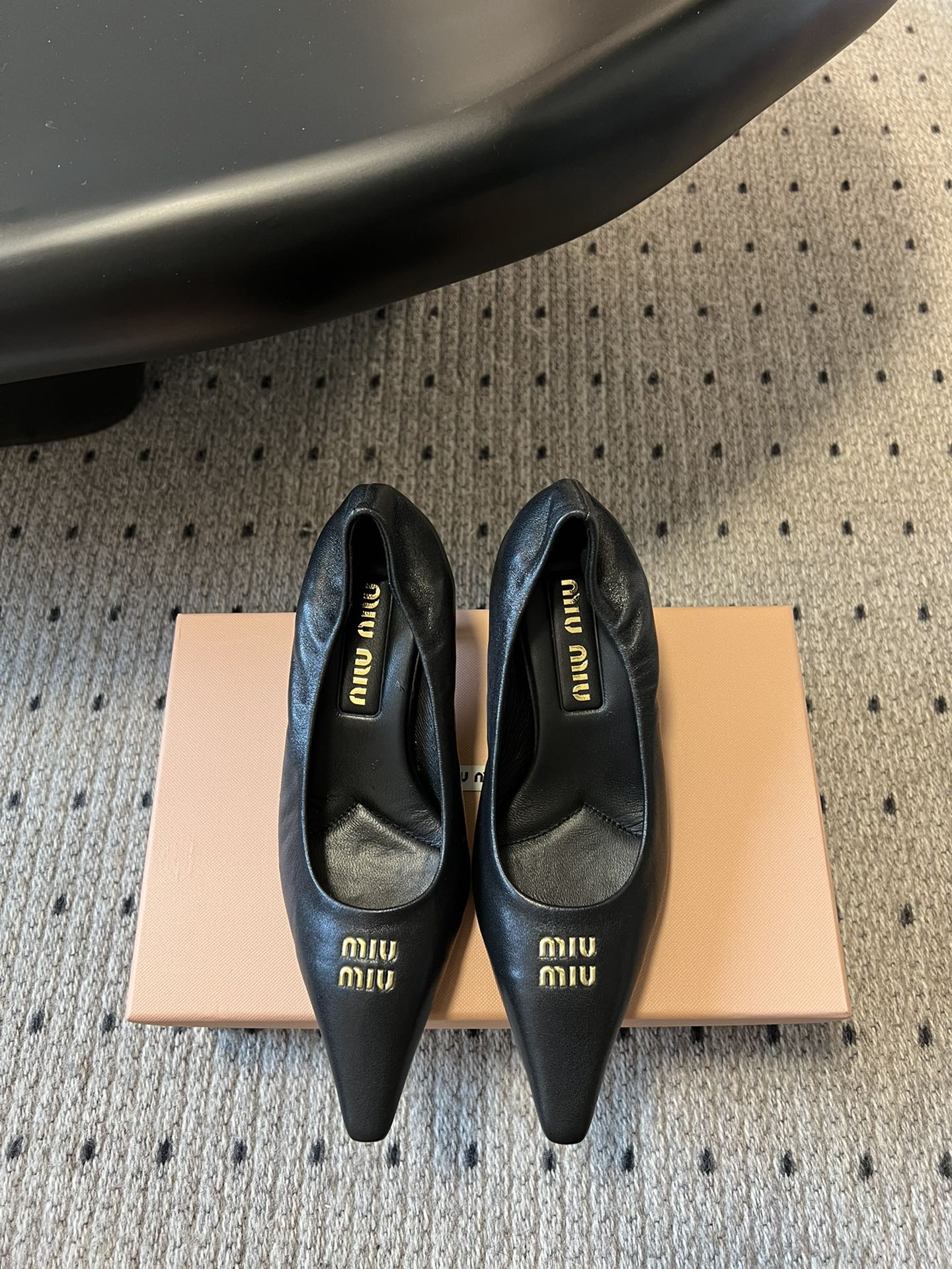 Miu Miu Nappa Pump