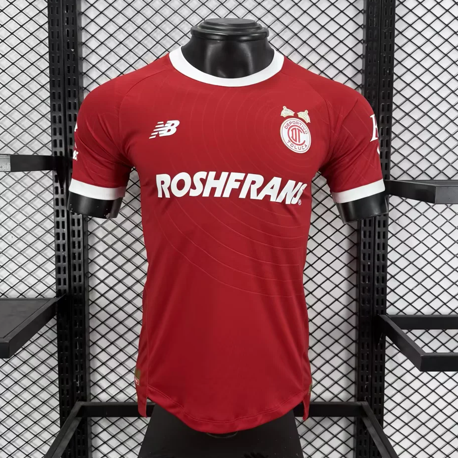 Player Version Toluca Two-Time Champion Short Sleeve Limited Edition Elite Jersey