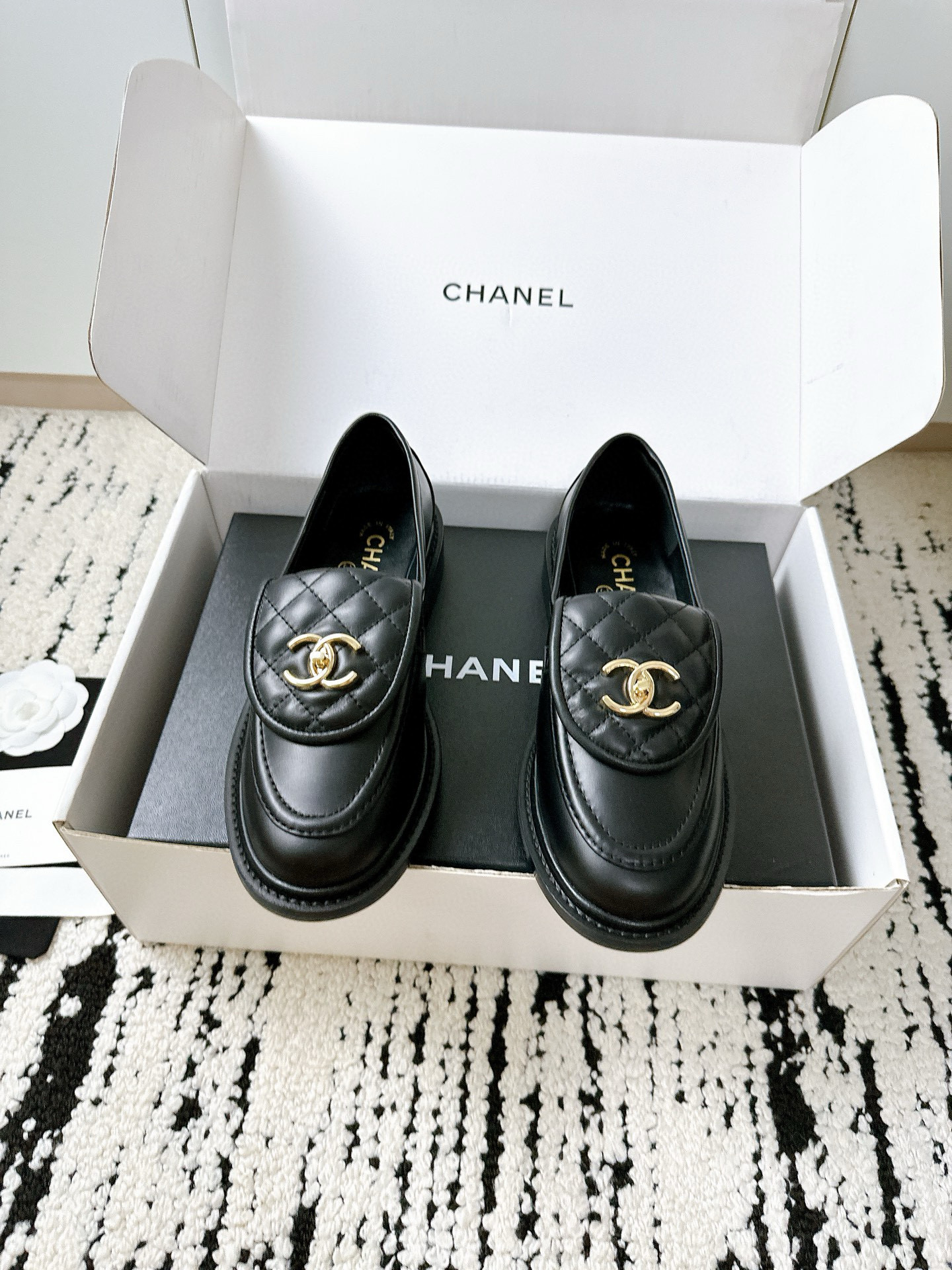 Chanel Leather Loafers