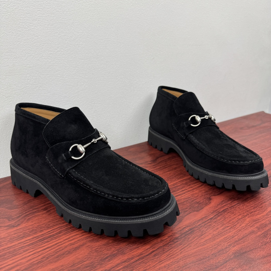 Men's Gucci ankle boot with Horsebit