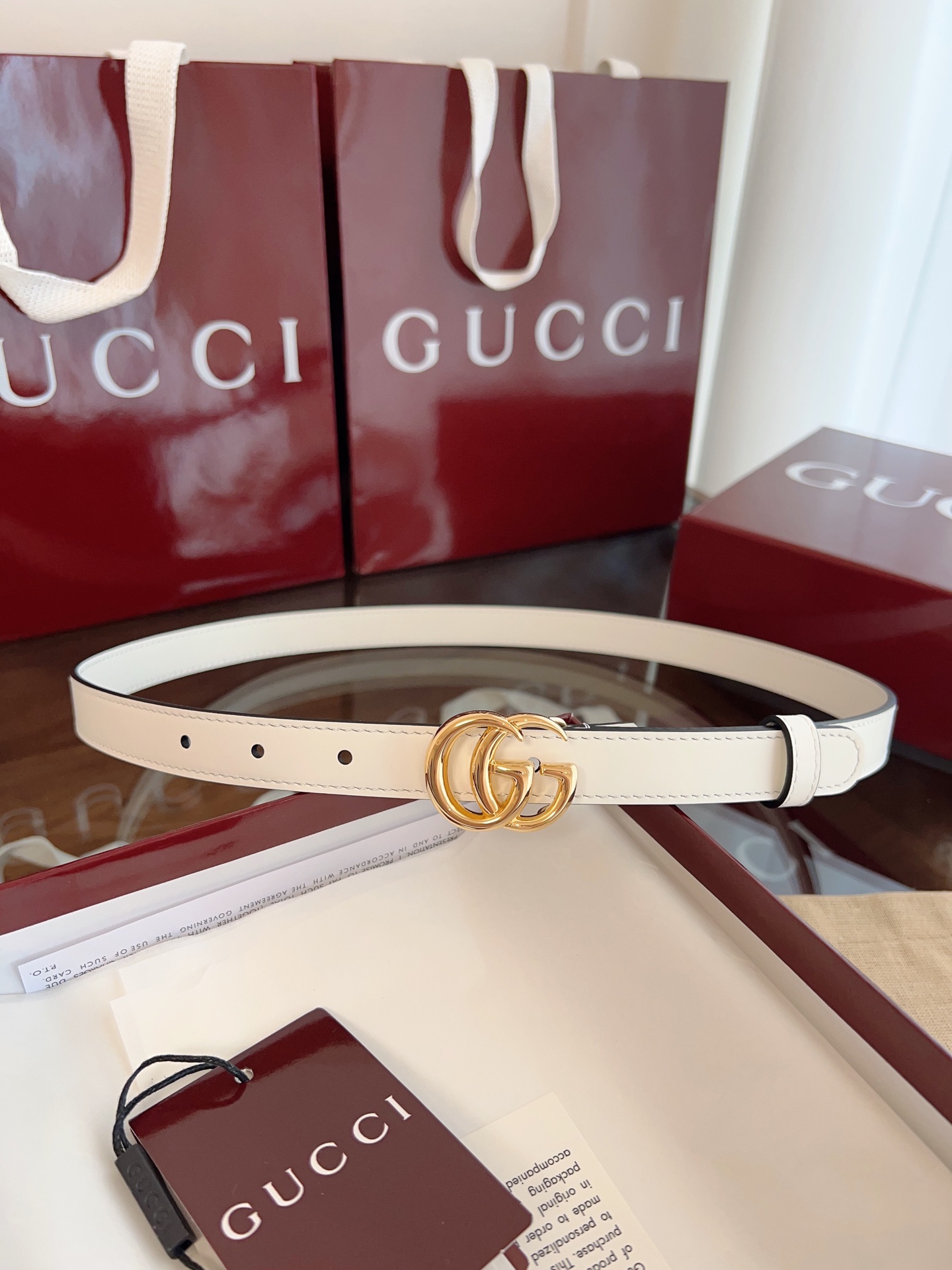 Gucci GG Marmont Mini belt 2cm