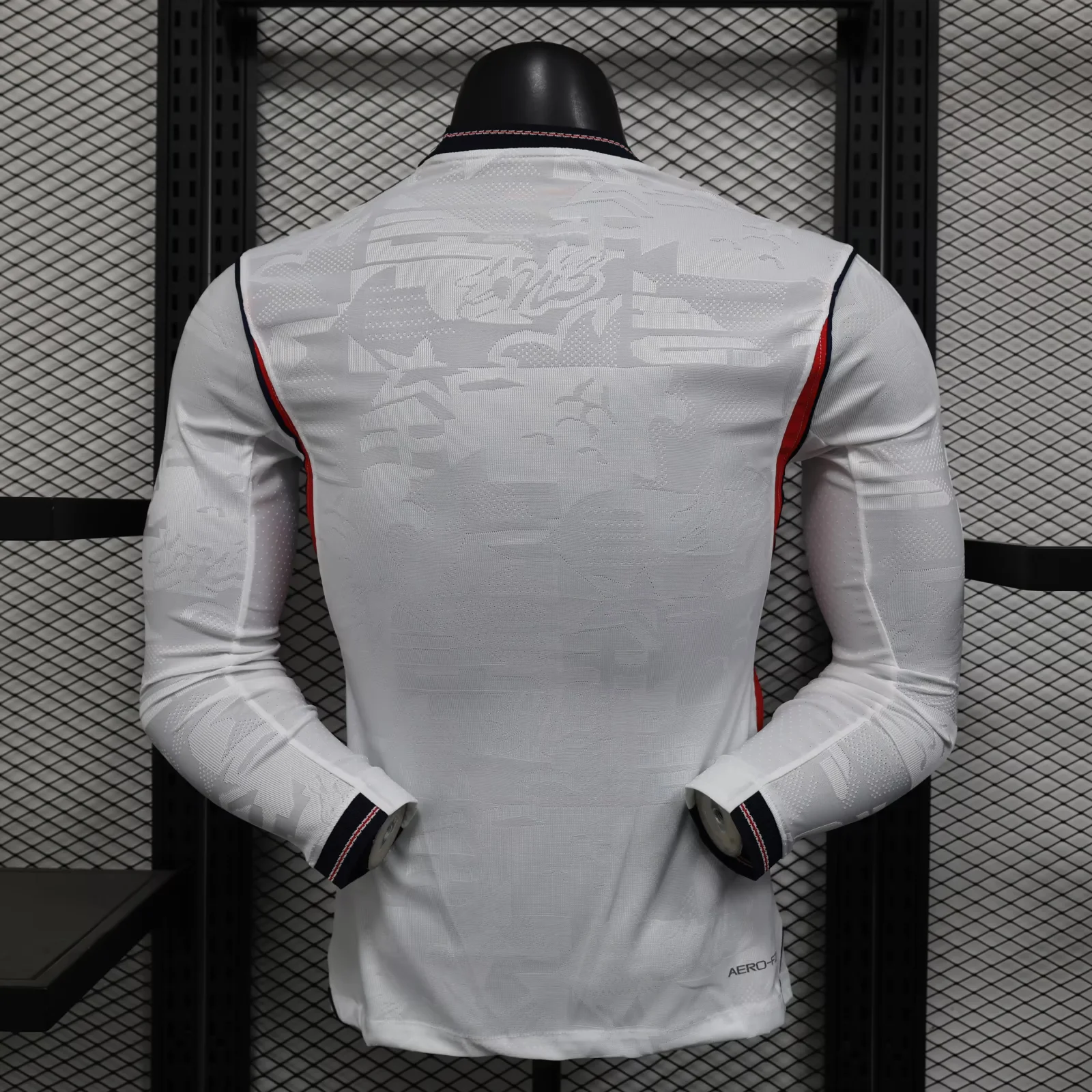 Player Version England 2026 Home Long Sleeves Jersey S-XXL