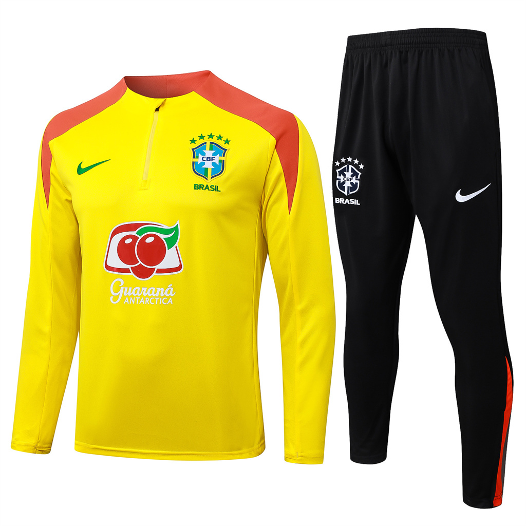 Brazil Training Jersey Suit 25/26 | Soc Jersey - Premium Football Jersey