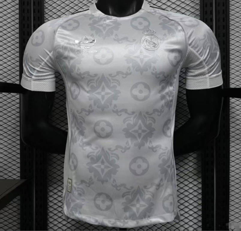 25/26 Player Version Real Madrid Special Edition White Jersey S-2XL