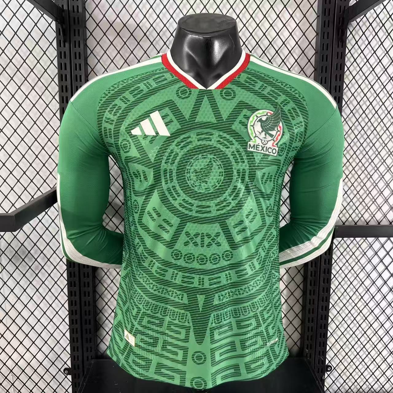 Player Version Mexico 2026 World Cup Home long sleeves Jersey