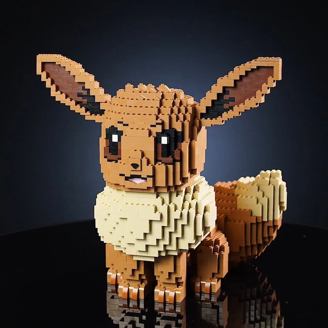1907Pcs Super Mario MOC Eevee