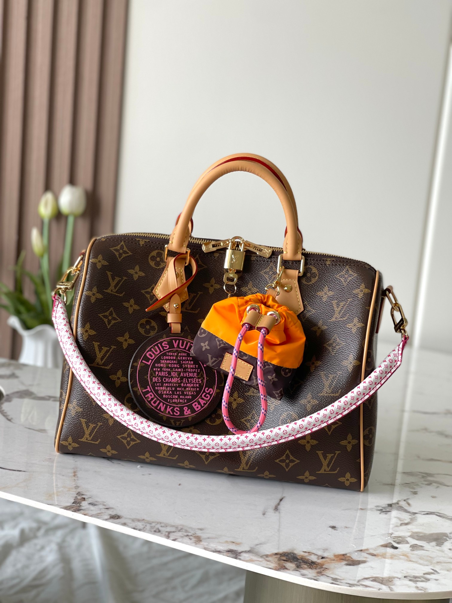 Louis Vuitton Paris A Vlo Speedy Soft 30 handbag collection