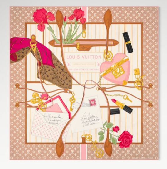 Louis Vuitton LV Silk Square 90cm