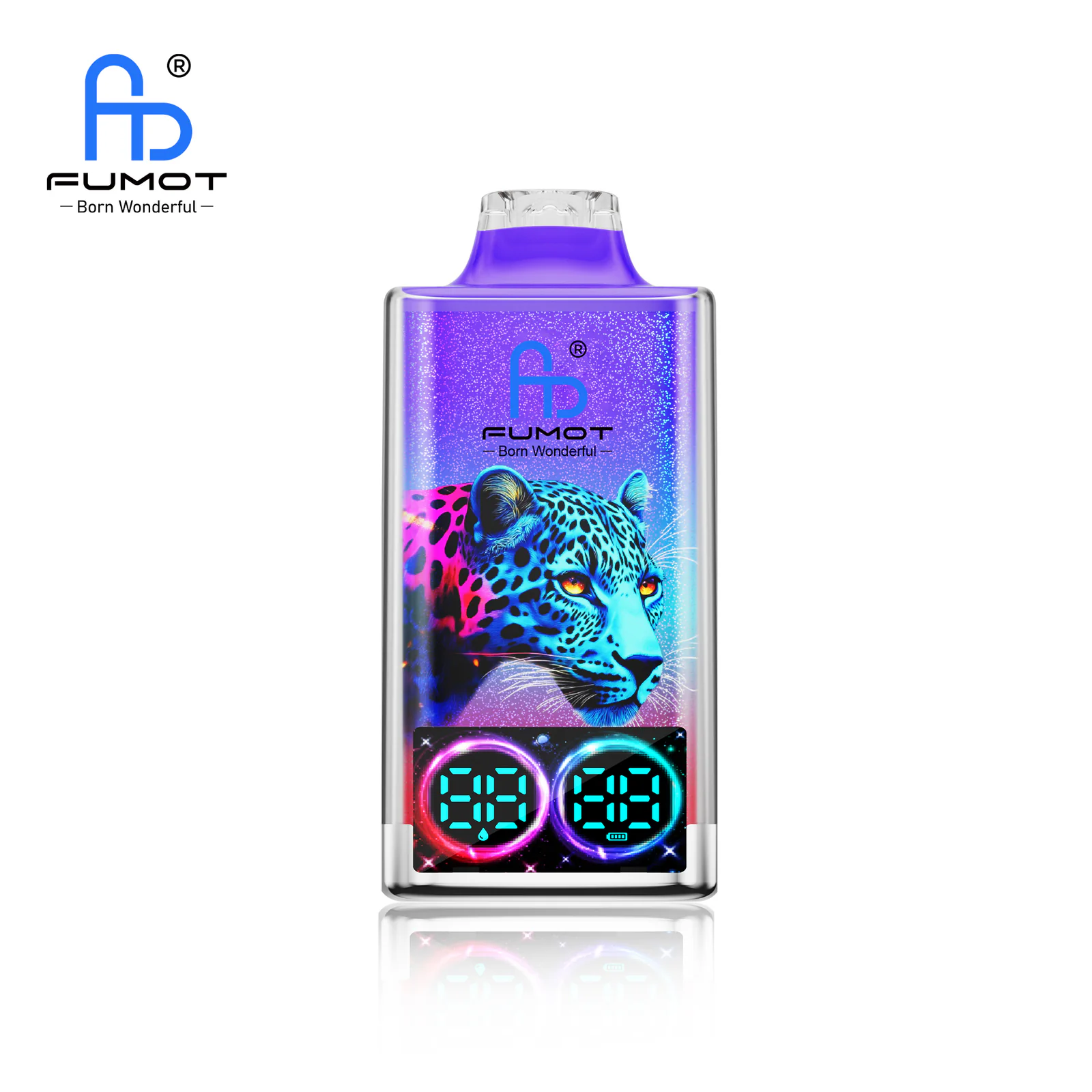 FUMOT Leopard 40K Disposable Vape – Blueberry On Ice - Vaba Vape-Shop