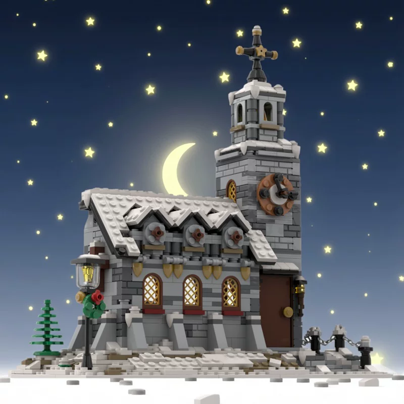 MOC 58208 - Little Winter Church
