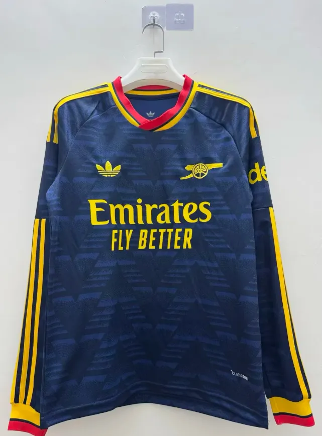 Arsenal Away Long Sleeve Jersey Fan Version 26/27