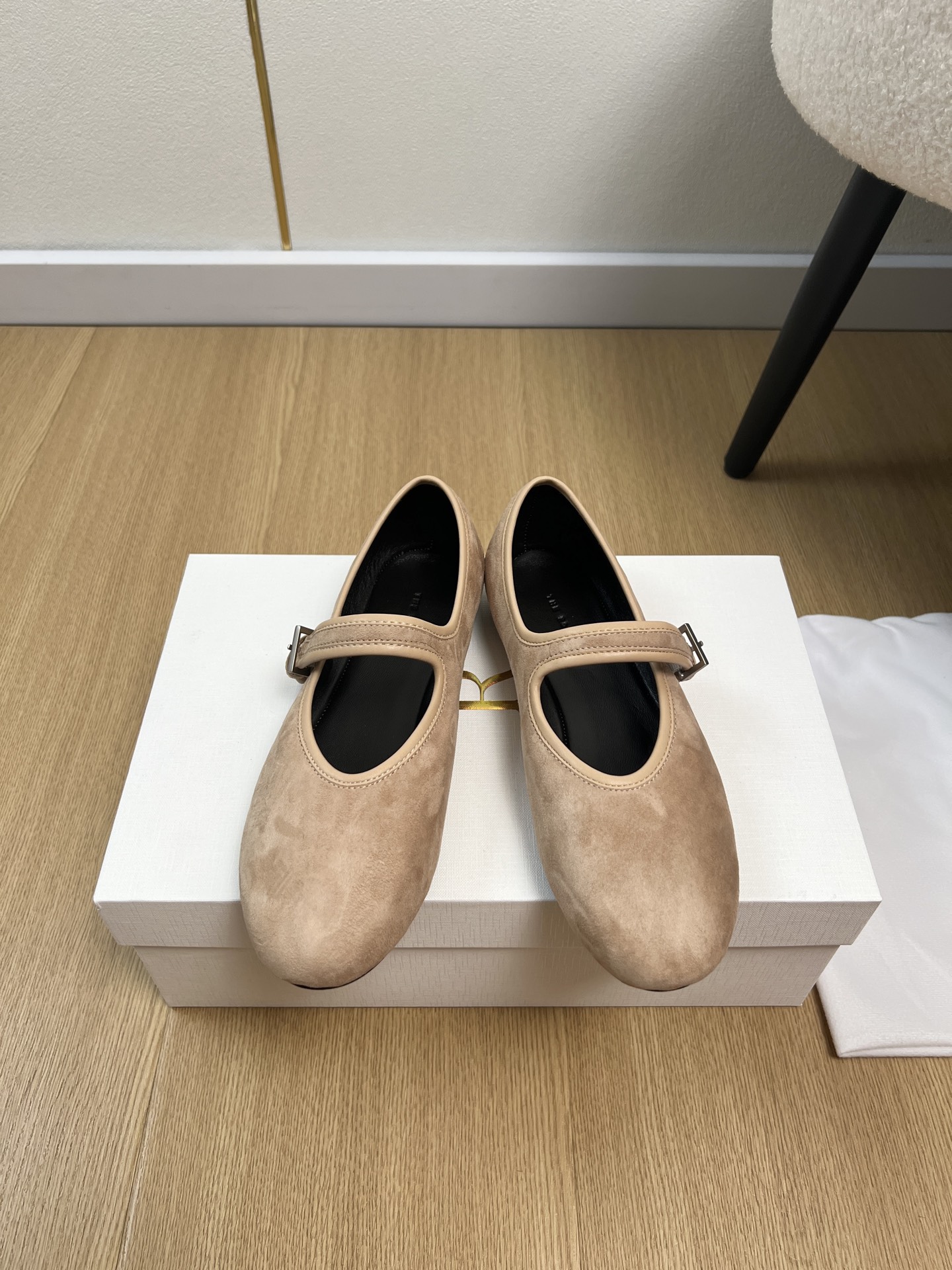 The Row 2026 Mary Jane Flat Shoes