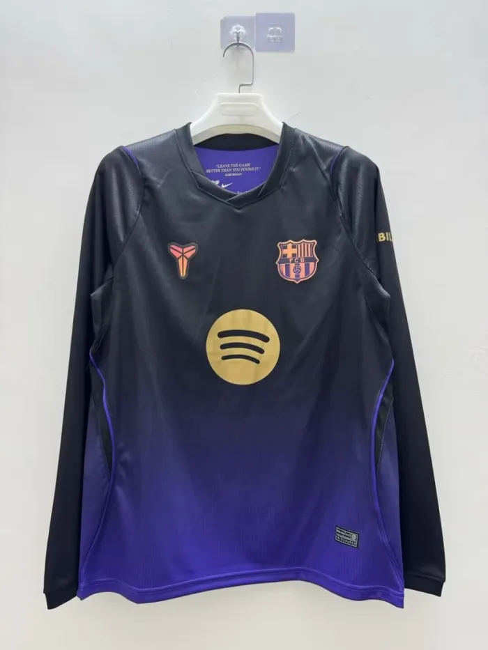 Barcelona Away Long Sleeves jersey Fan Version 26/27