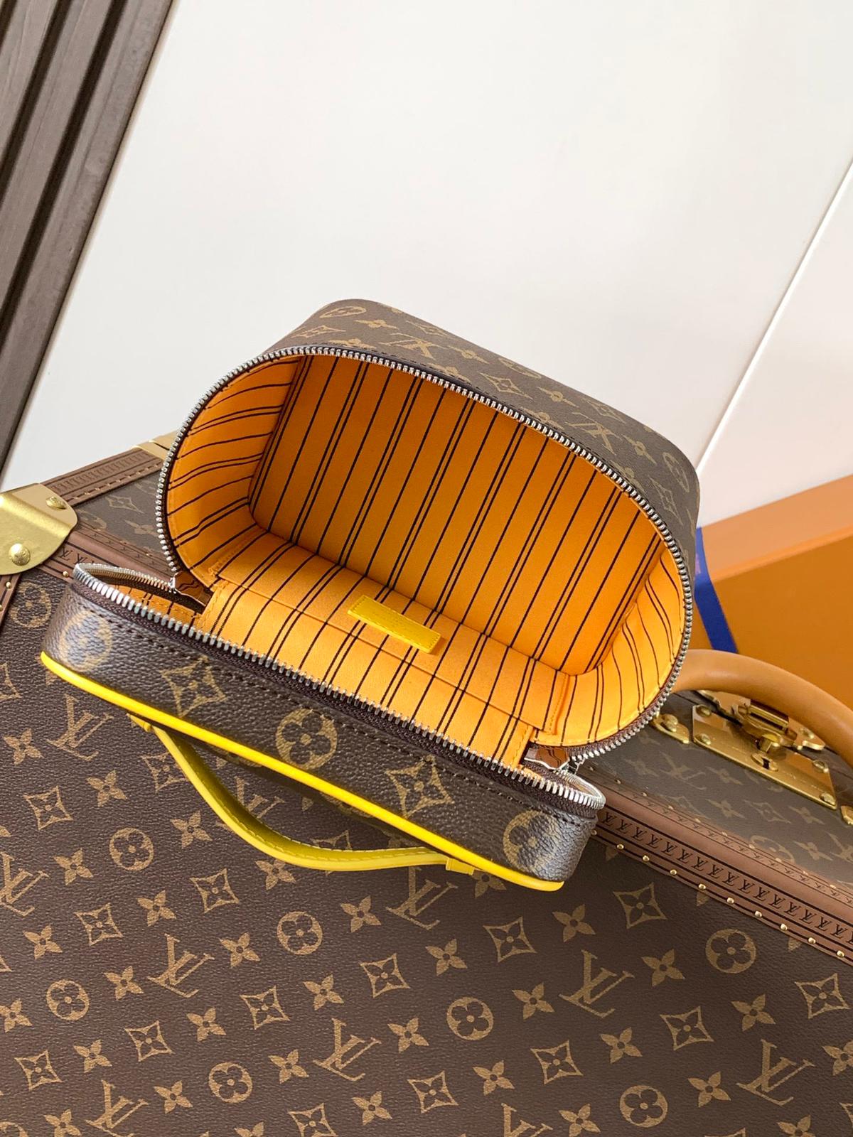 Louis Vuitton LV Makeup Box Nice Mini Pondichery Pink M12650