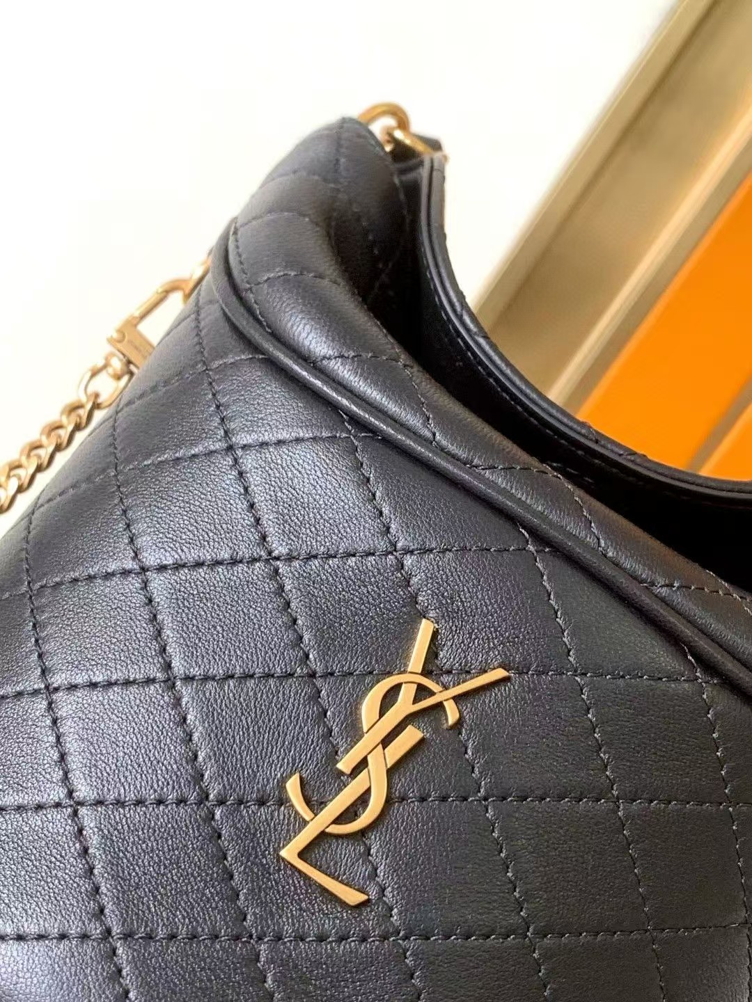 Saint Laurent YSL GABY sheepskin bucket bag