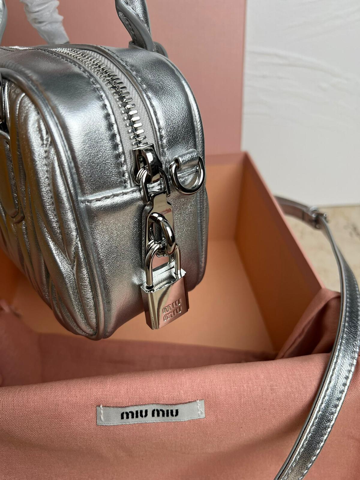 MIuMIu silver handbag