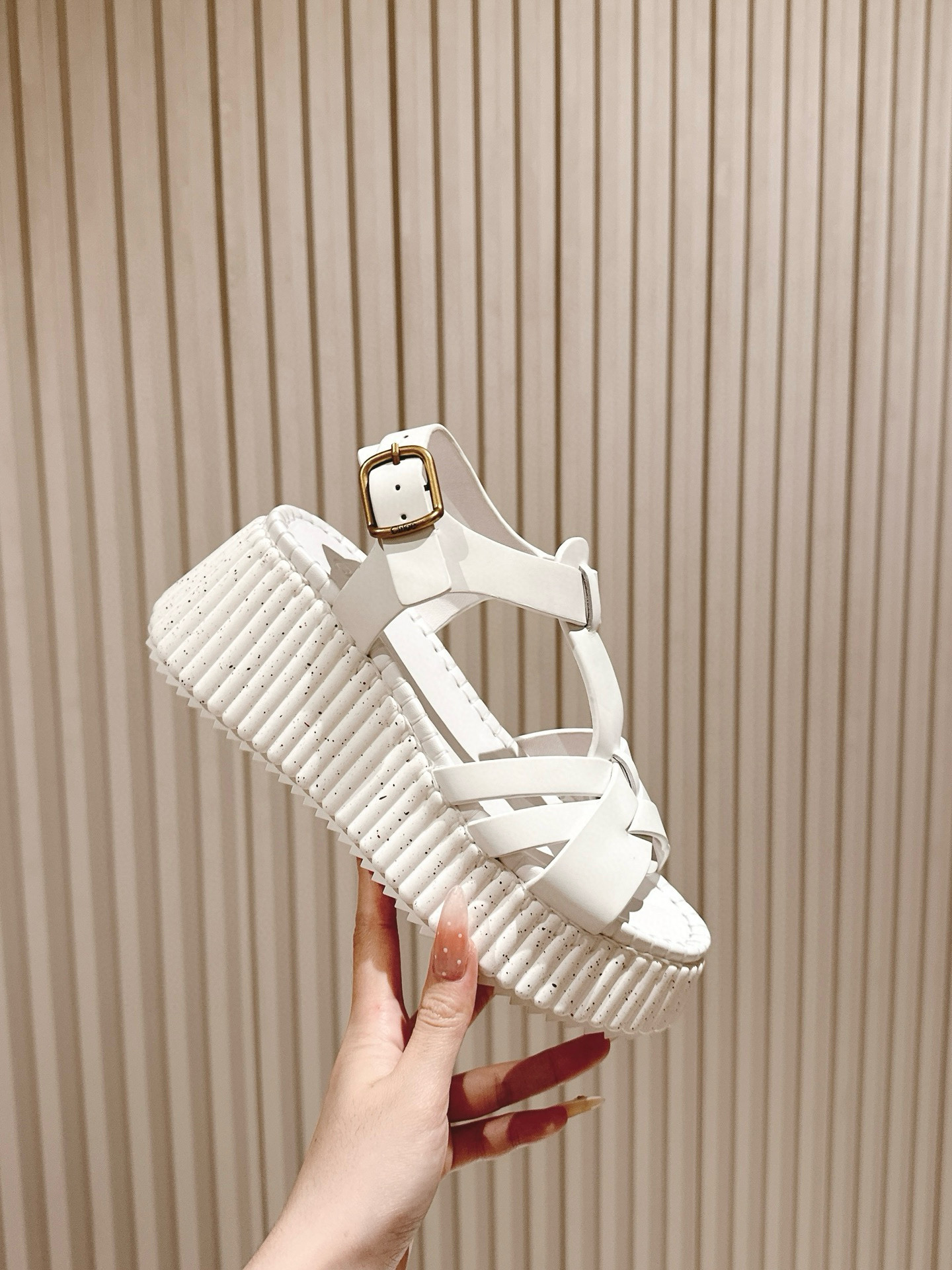 Chloe Nama Wedge Sandal