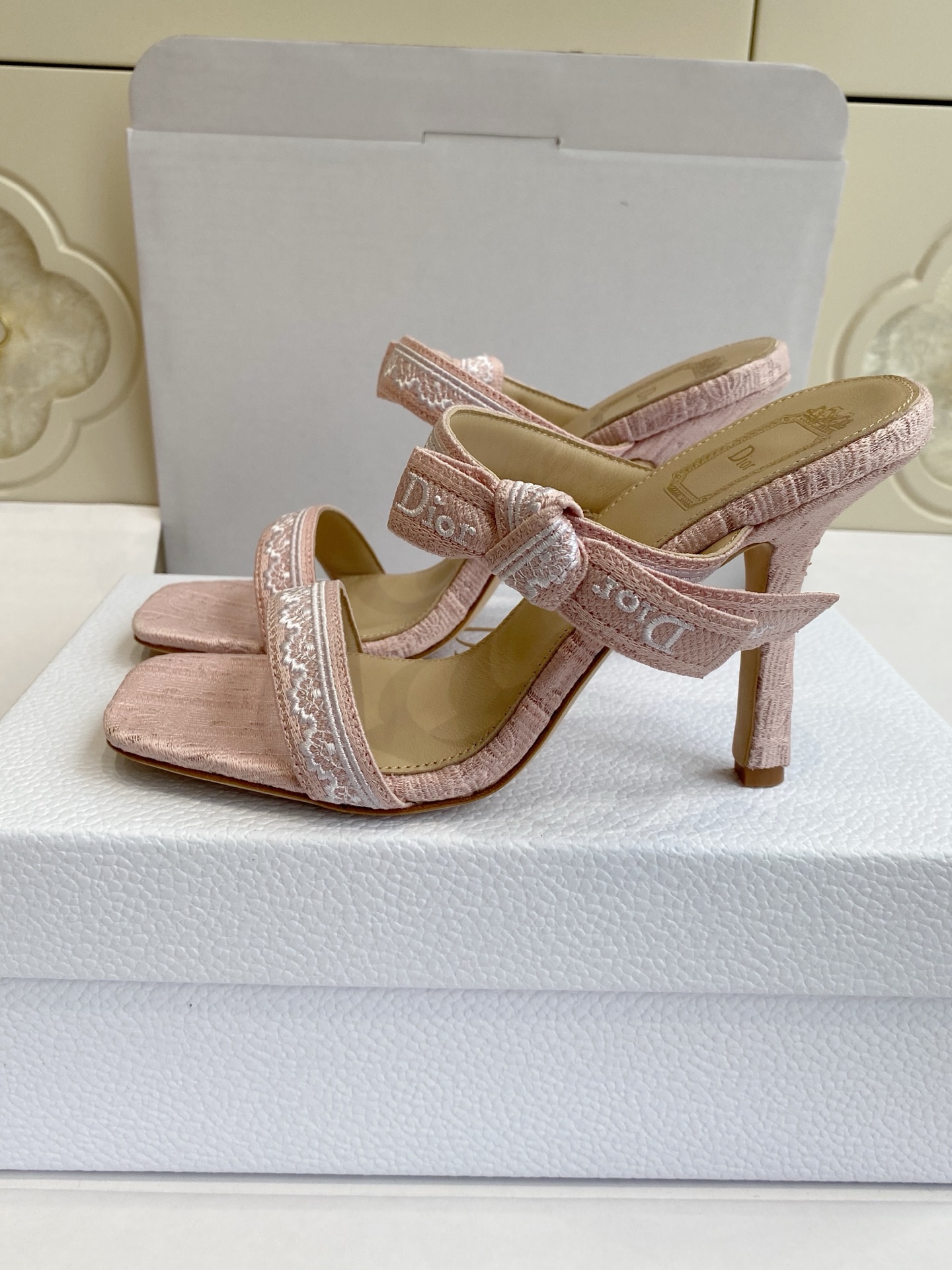 Christian Dior Heeled Sandal with J'Adior Straps