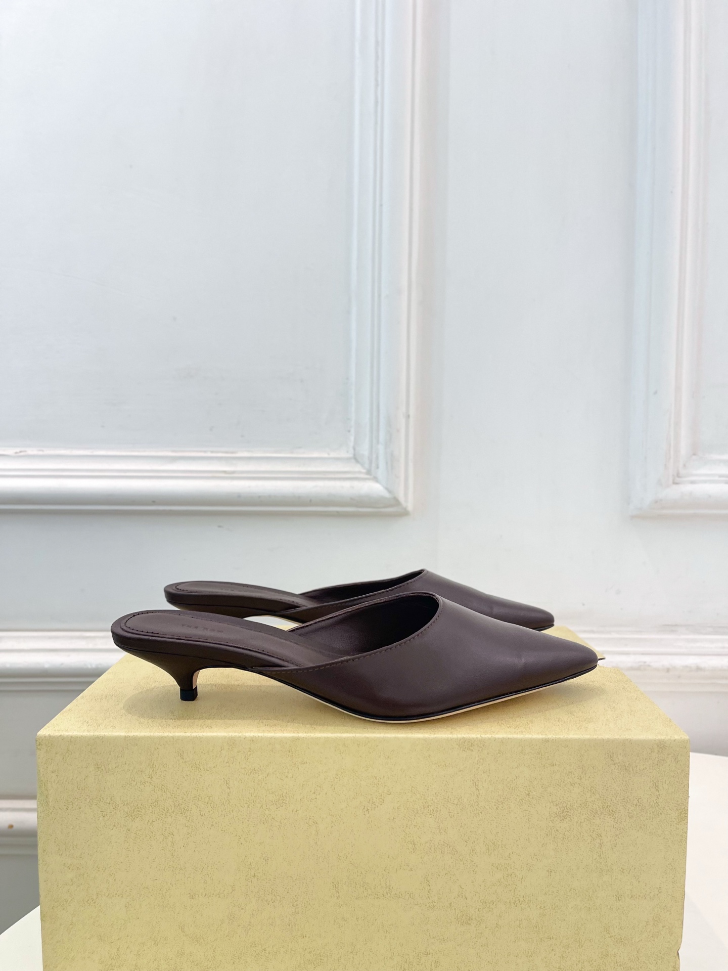 The Row  Lambskin Mule