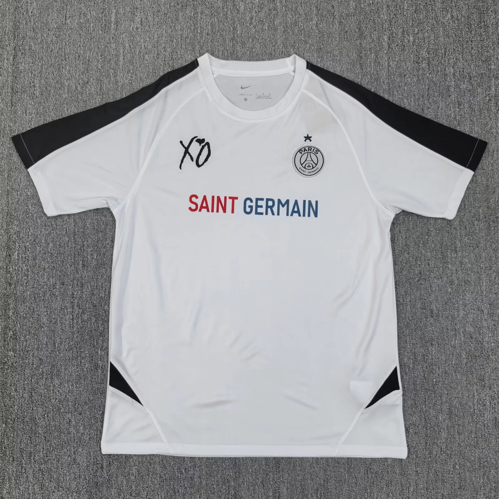 2025-26 Paris XO White Fans Football Shirt 1:1 Thai Quality