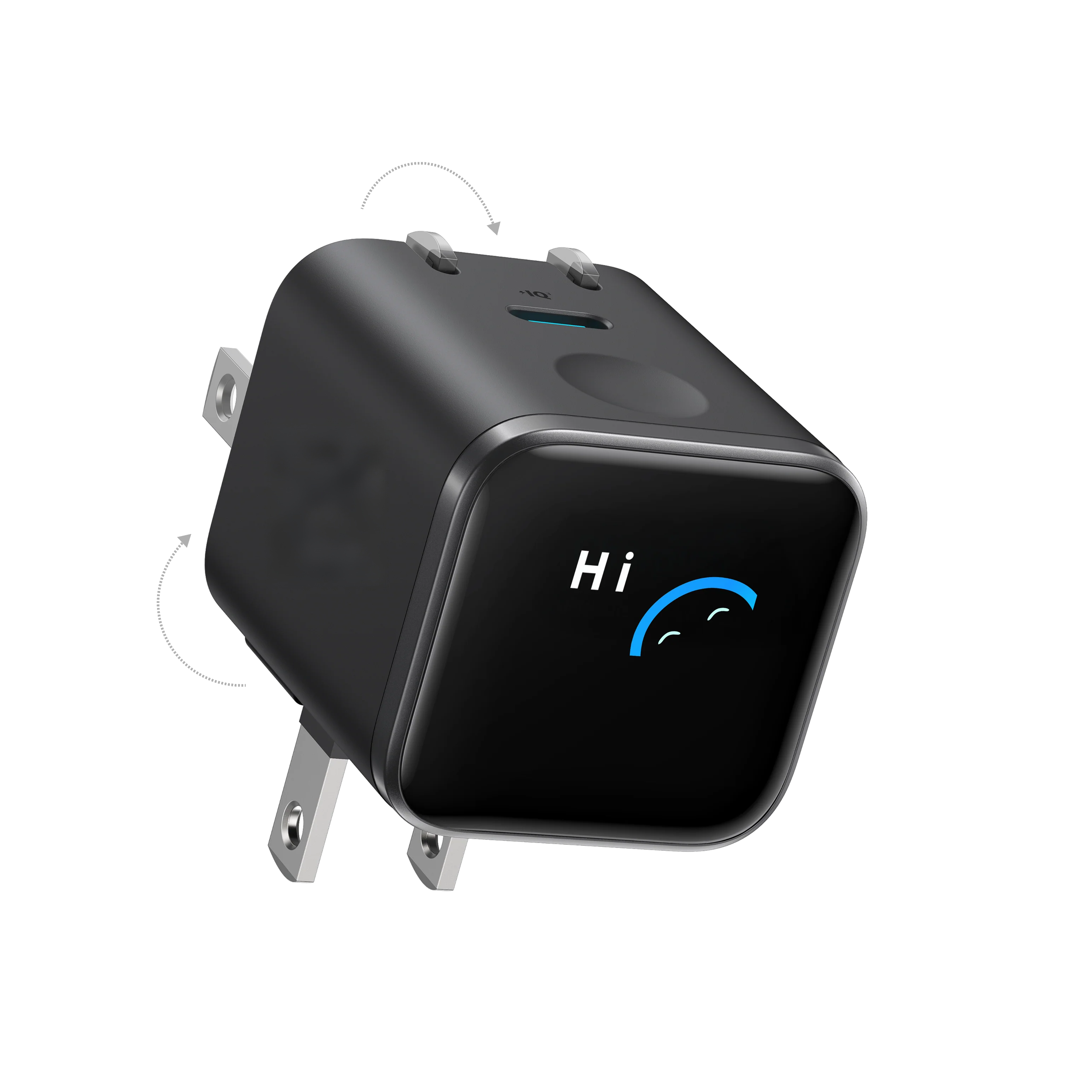 Charger (45W, Smart Display, 180° Foldable)