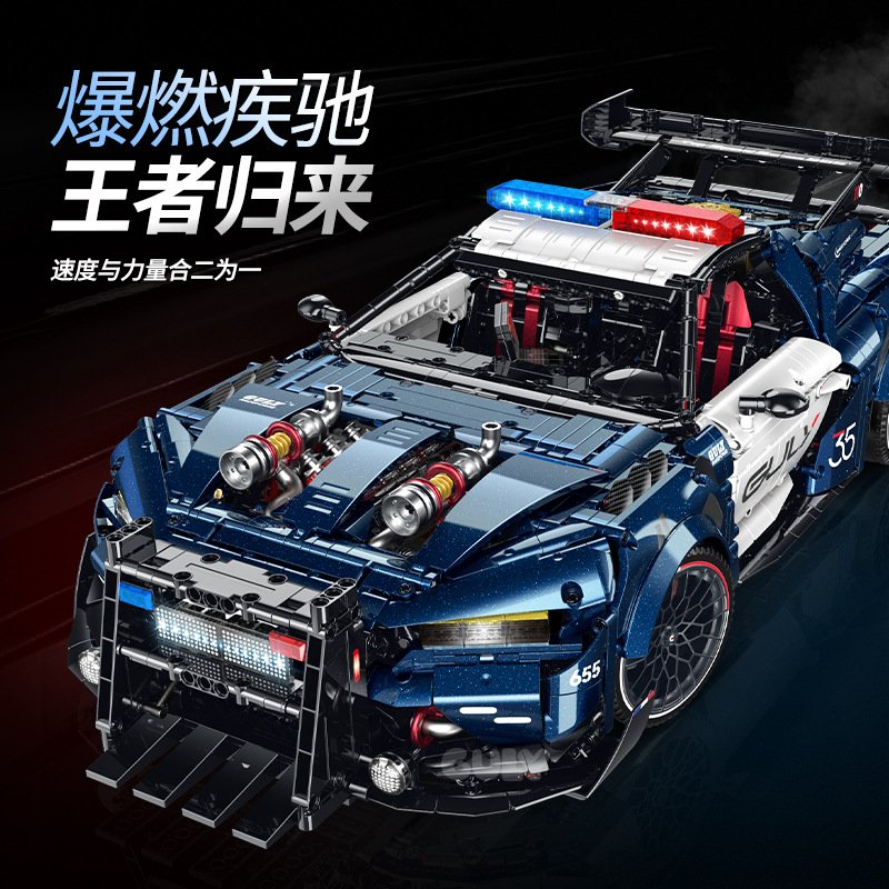 Guly 10655 - Mustang Police Car(Static Version)