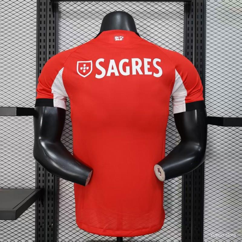 Player Version 25/26 Benfica Home Jersey  S-XXL
