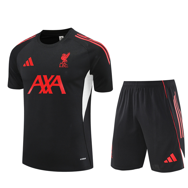 Short Sleeves LVP Training Suit Black