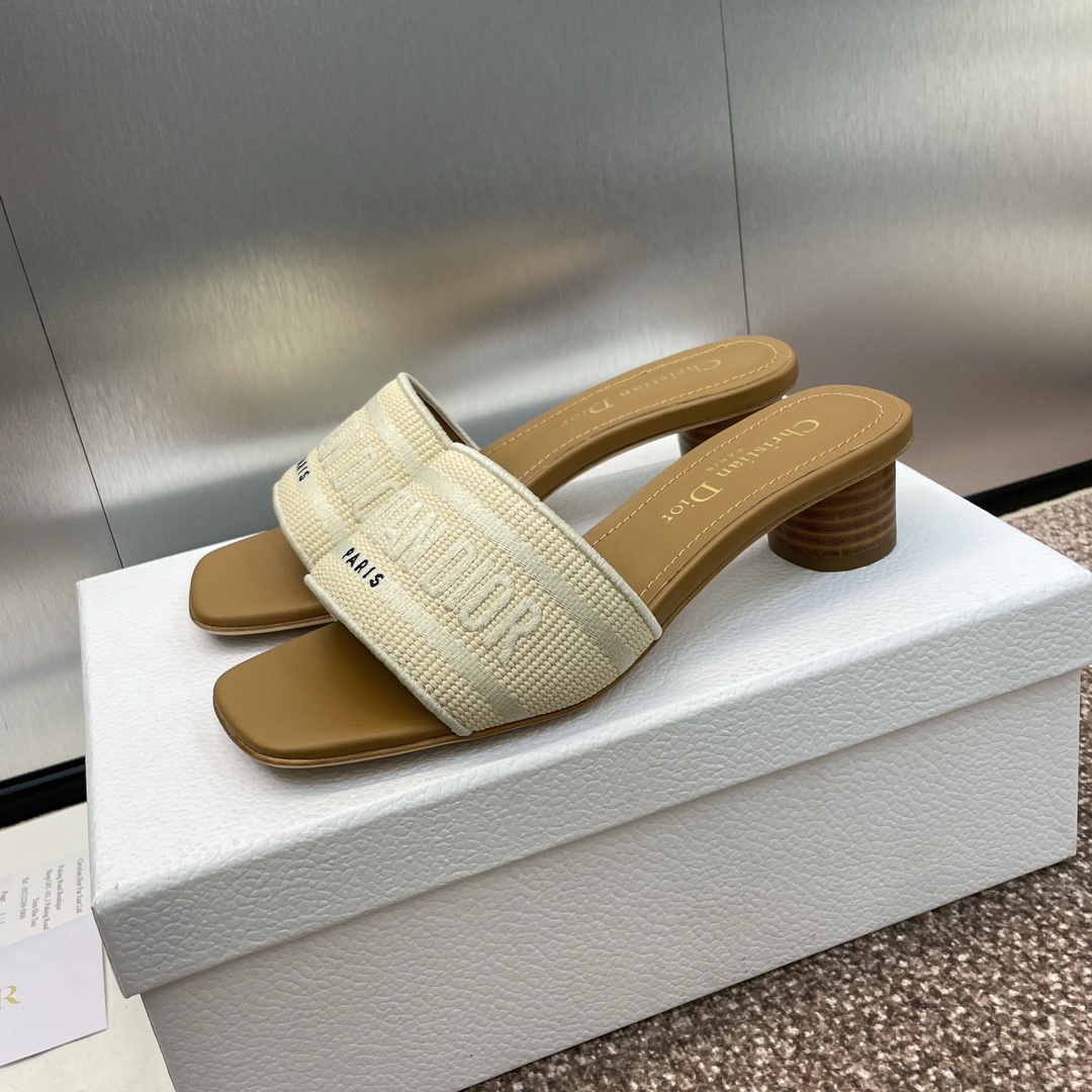 Women' Dior Classic Dway Heeled Slide