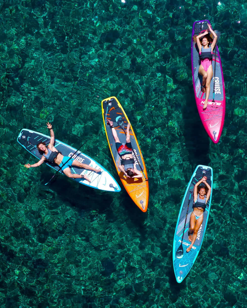 Cruise 10'8 Inflatable Paddleboard SUP - Red