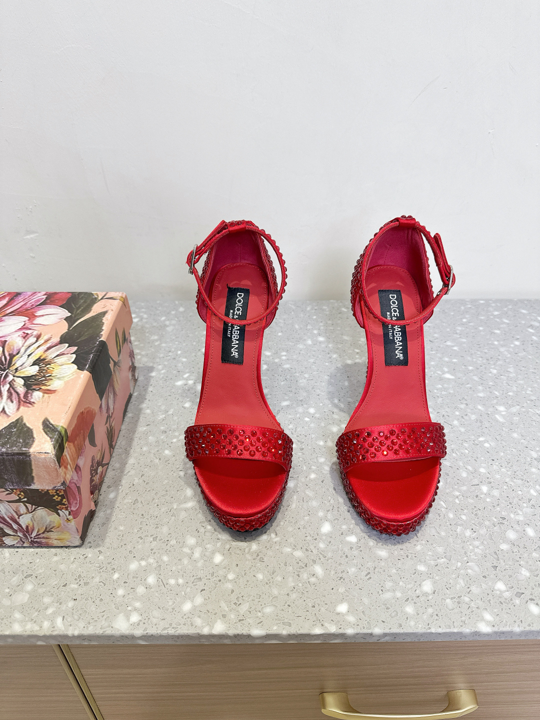 Dolce&Gabbana crystal high heels Pump