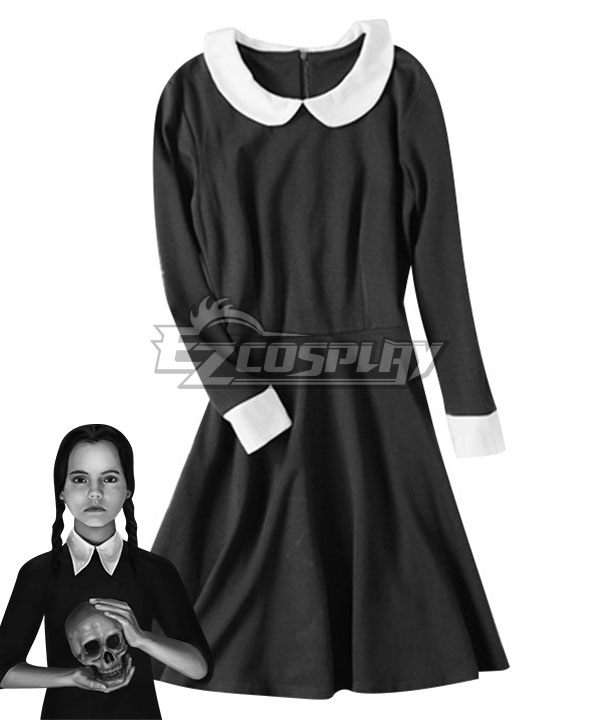 Wednesday Addams Cosplay Costume