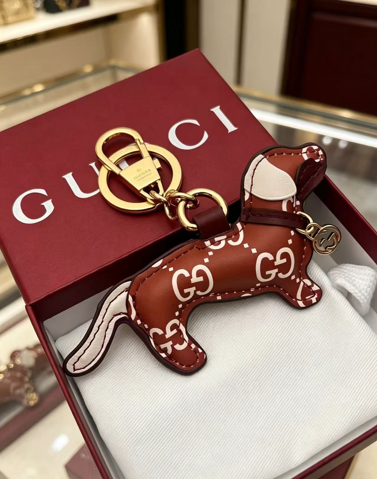 Gucci Bag Charm and Key chain