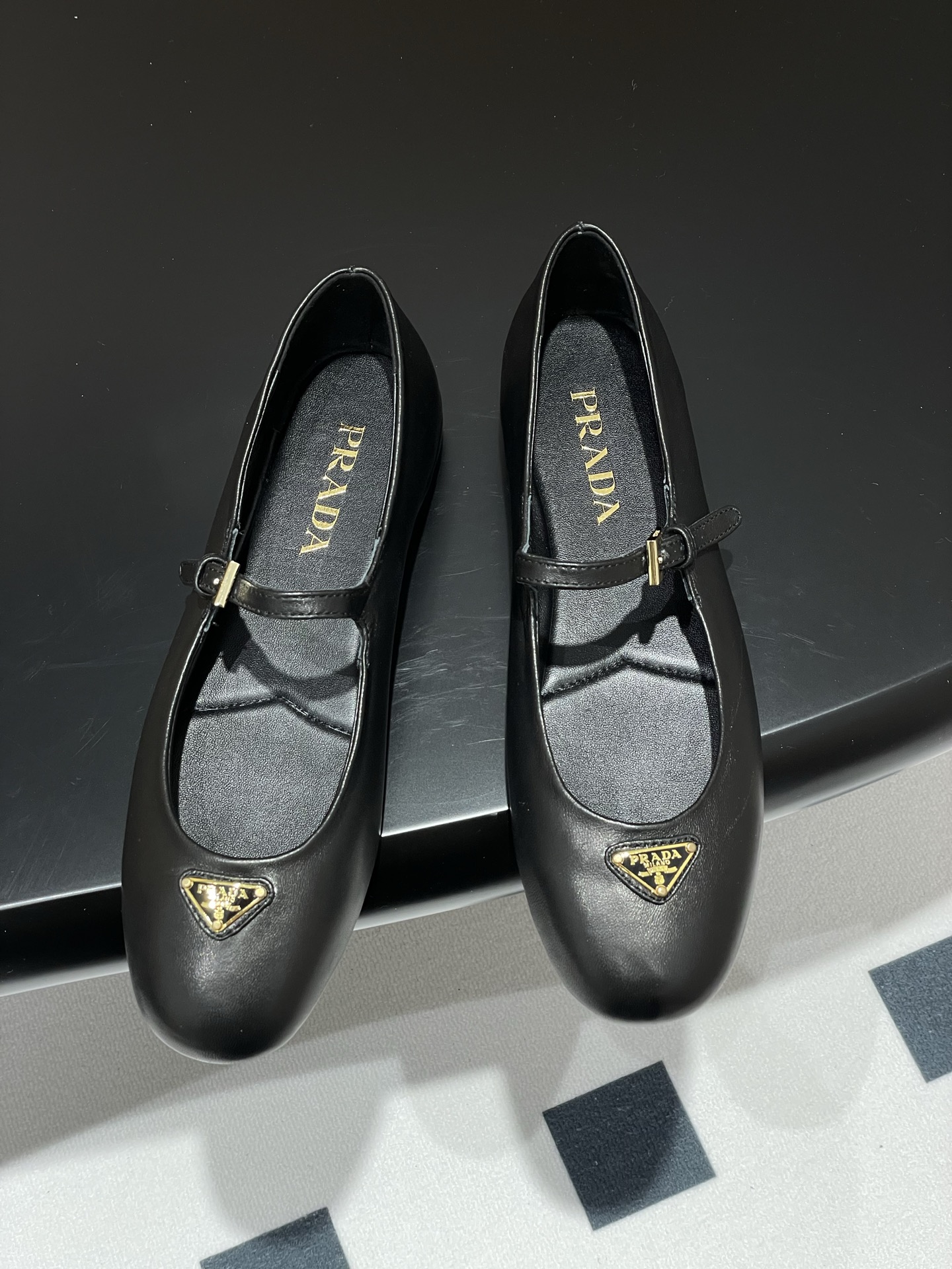 Prada Nappa Leather ballerinas