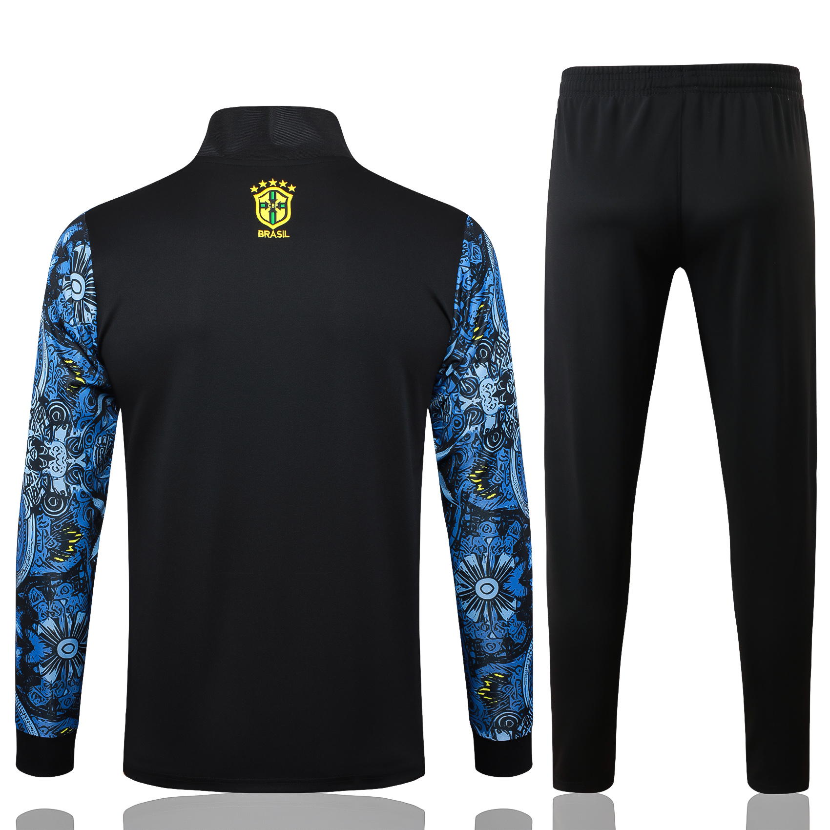 Adult / Kids Brasil 24/25 Full zipper training suit Blue