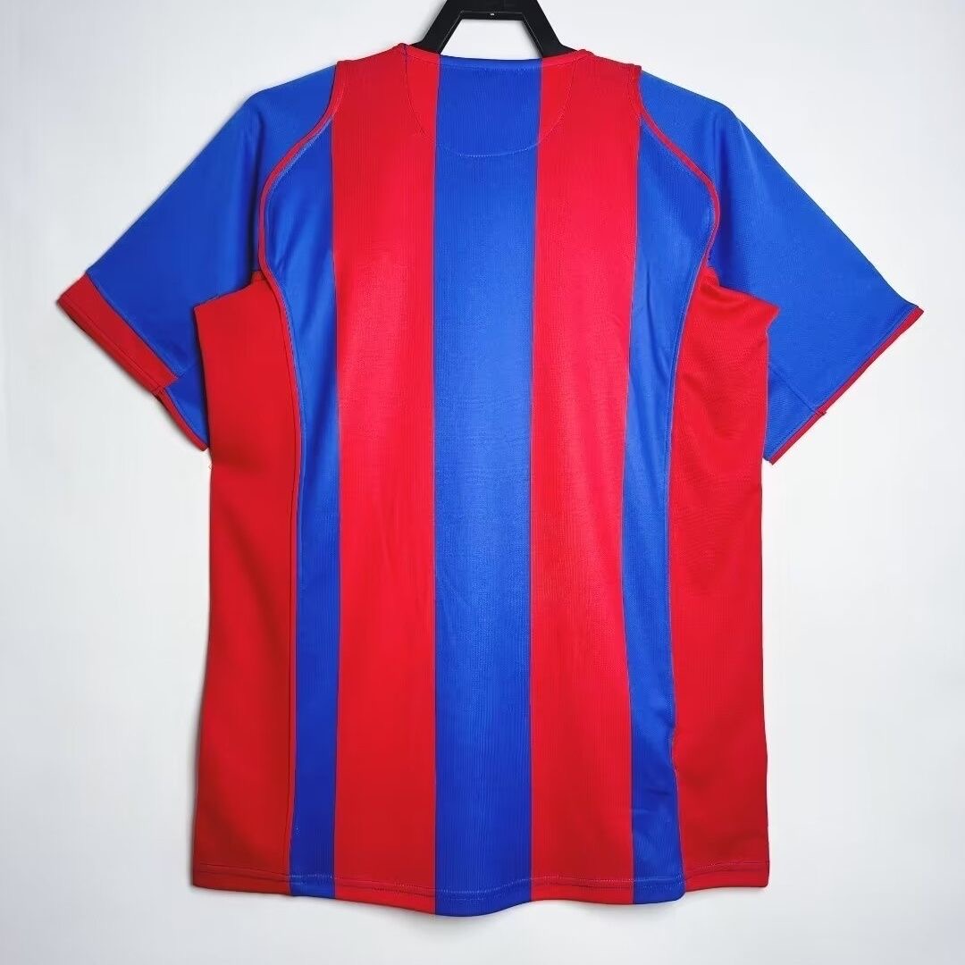 04-05 Barcelona Ronaldinho #10 UCL Final Retro Jersey Home