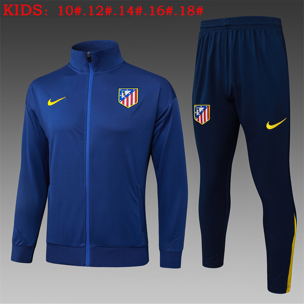 Atletico Madrid Kids Training Suit 25/26 | Soc Jersey - Premium Football Jersey