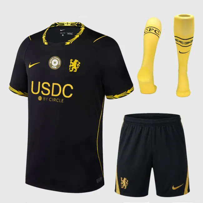 Kids Chelsea Away Suit & Socks 26/27