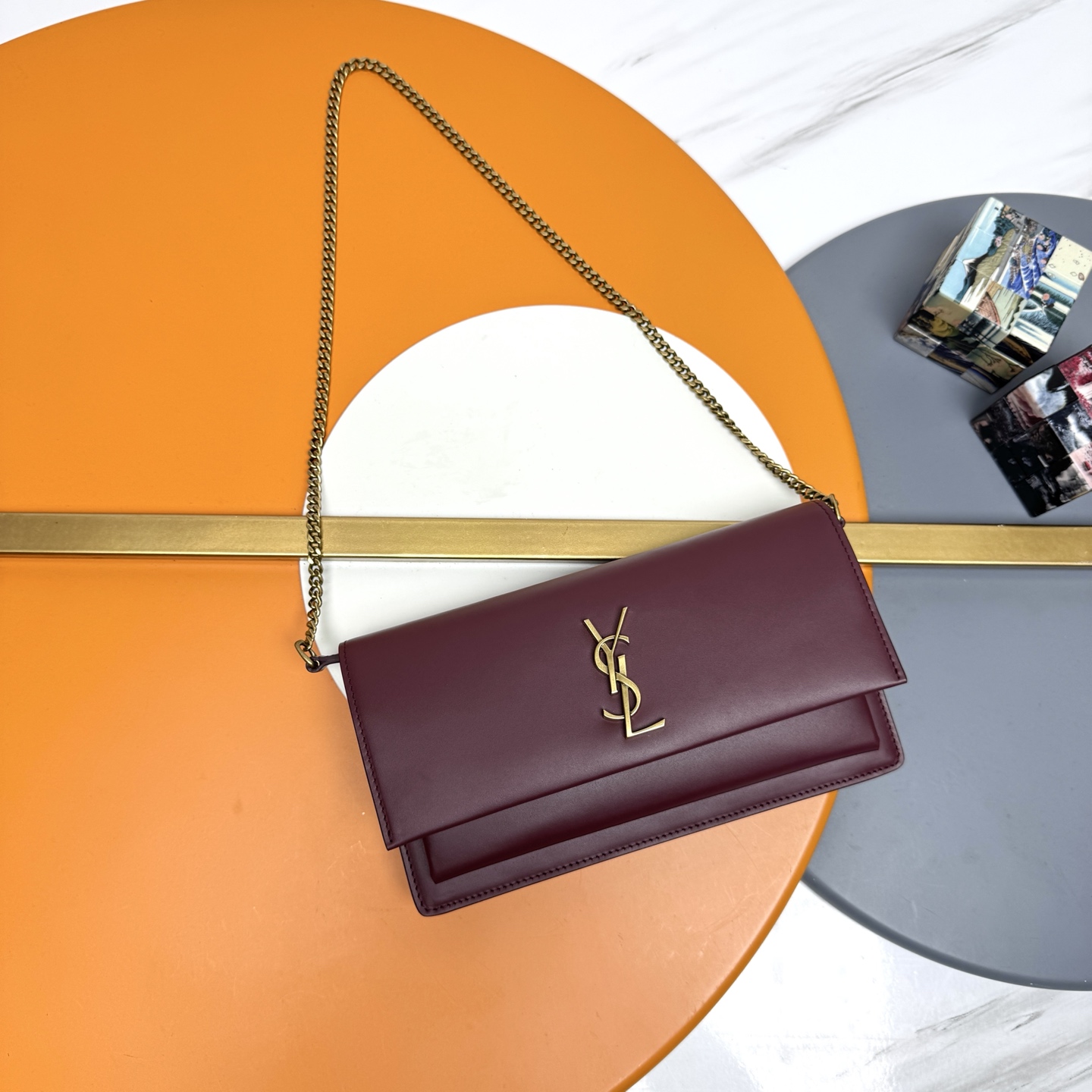 Saint Laurent YSL Bag Sunset Bo* 810997
