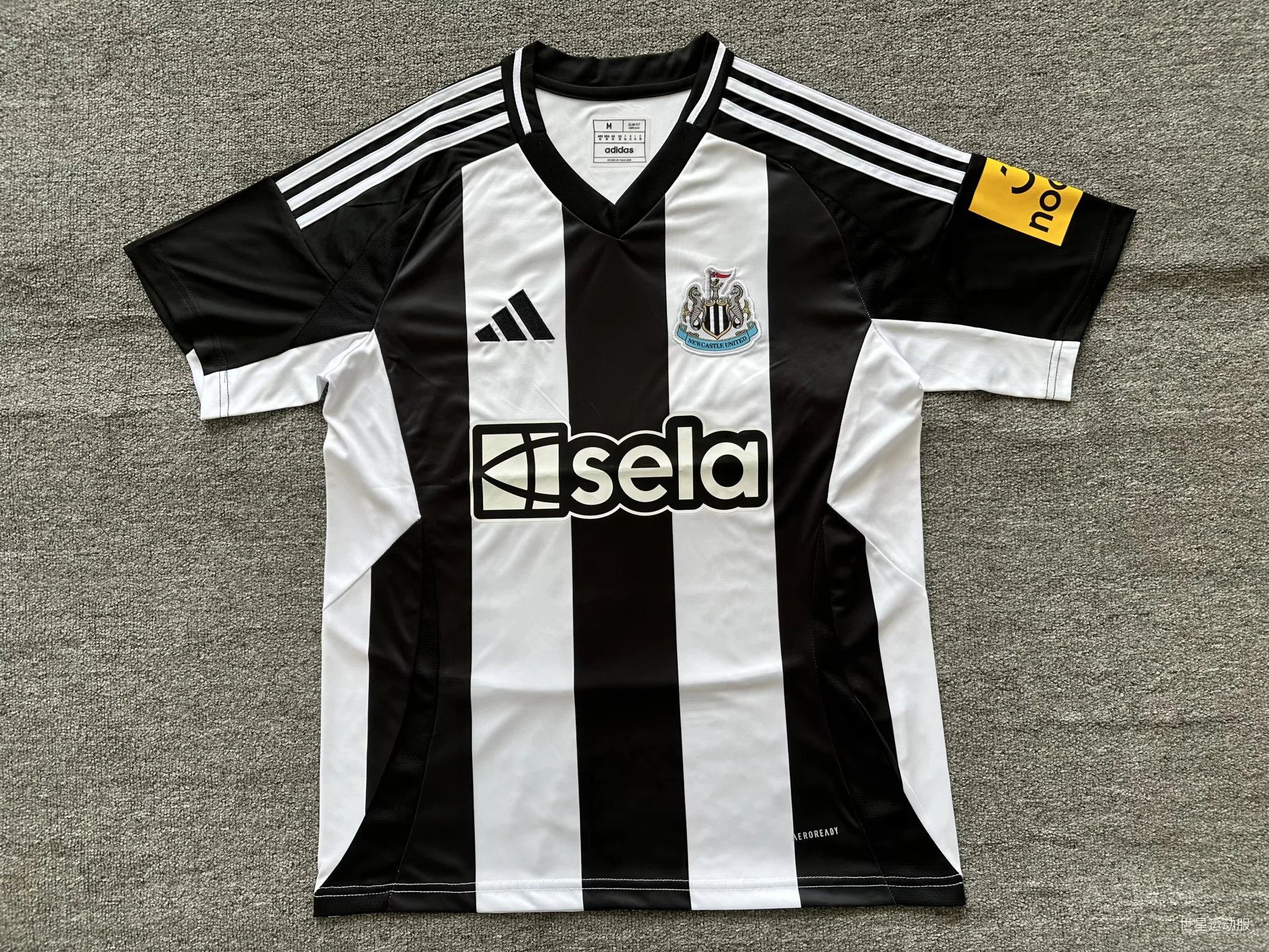 2024-25 Newcastle Home Black and White Fans Football Shirt 1:1 Thai Quality