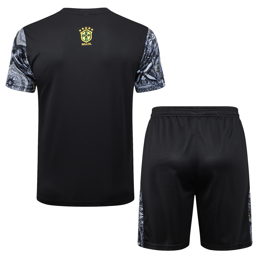 Brazil Training Short sleeve Suit 24/25 | Soc Jersey - Premium Football Jersey