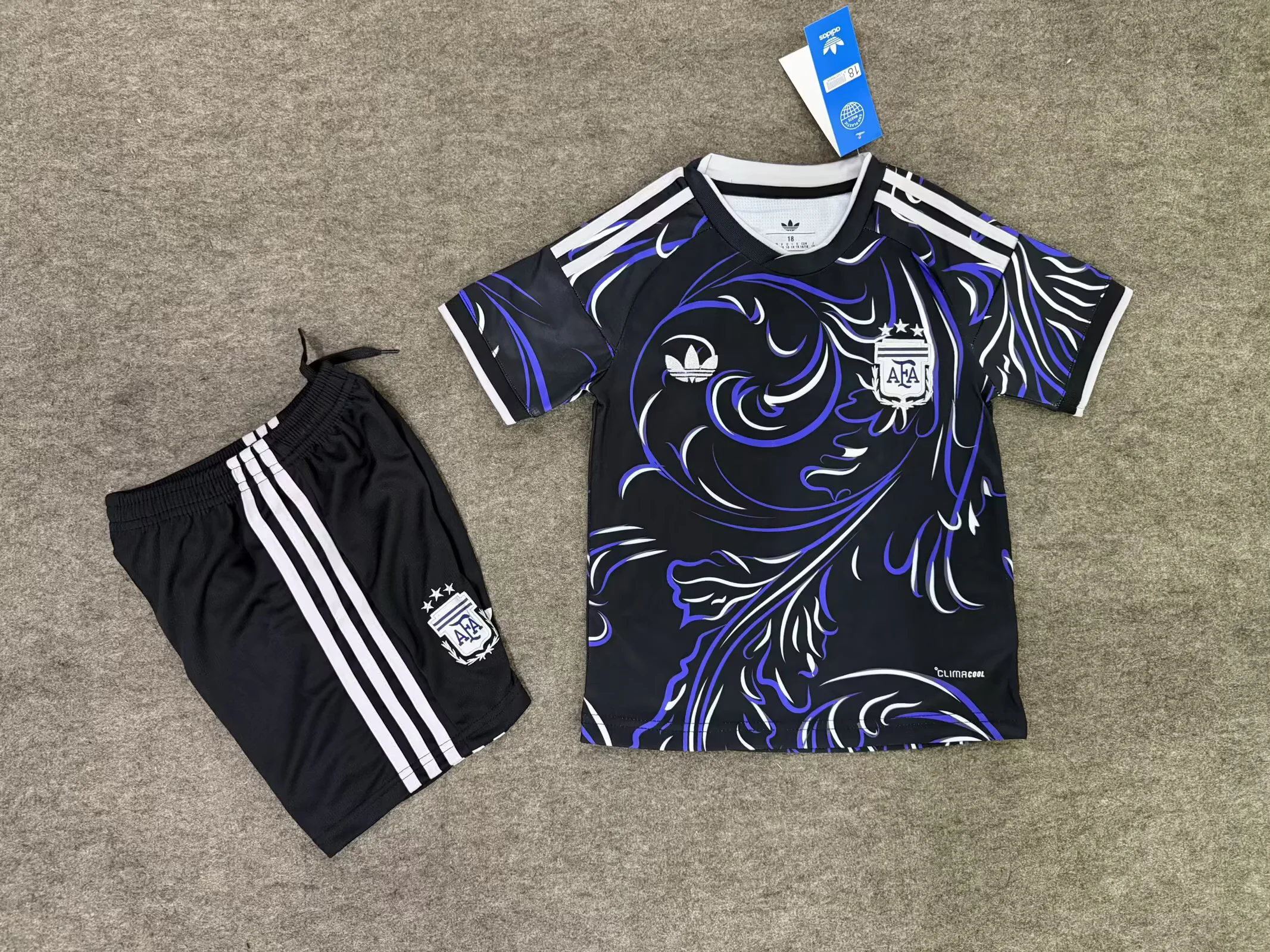 2026-27 Argentina Away Blue Fans Football Shirt 1:1 Thai Quality