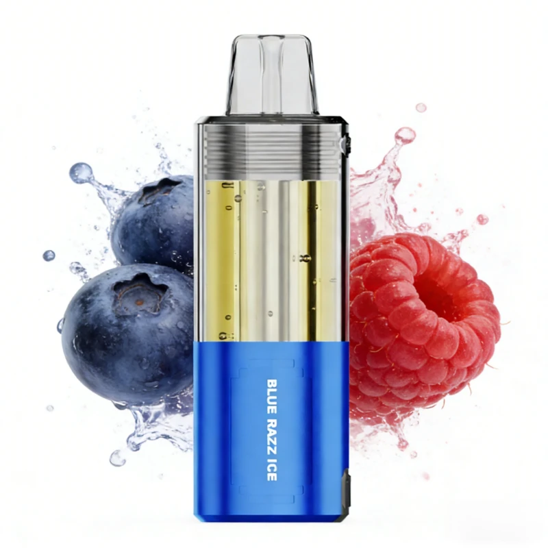 Vaba Vaba V50K replacement pod - Blue Razz Ice effect image