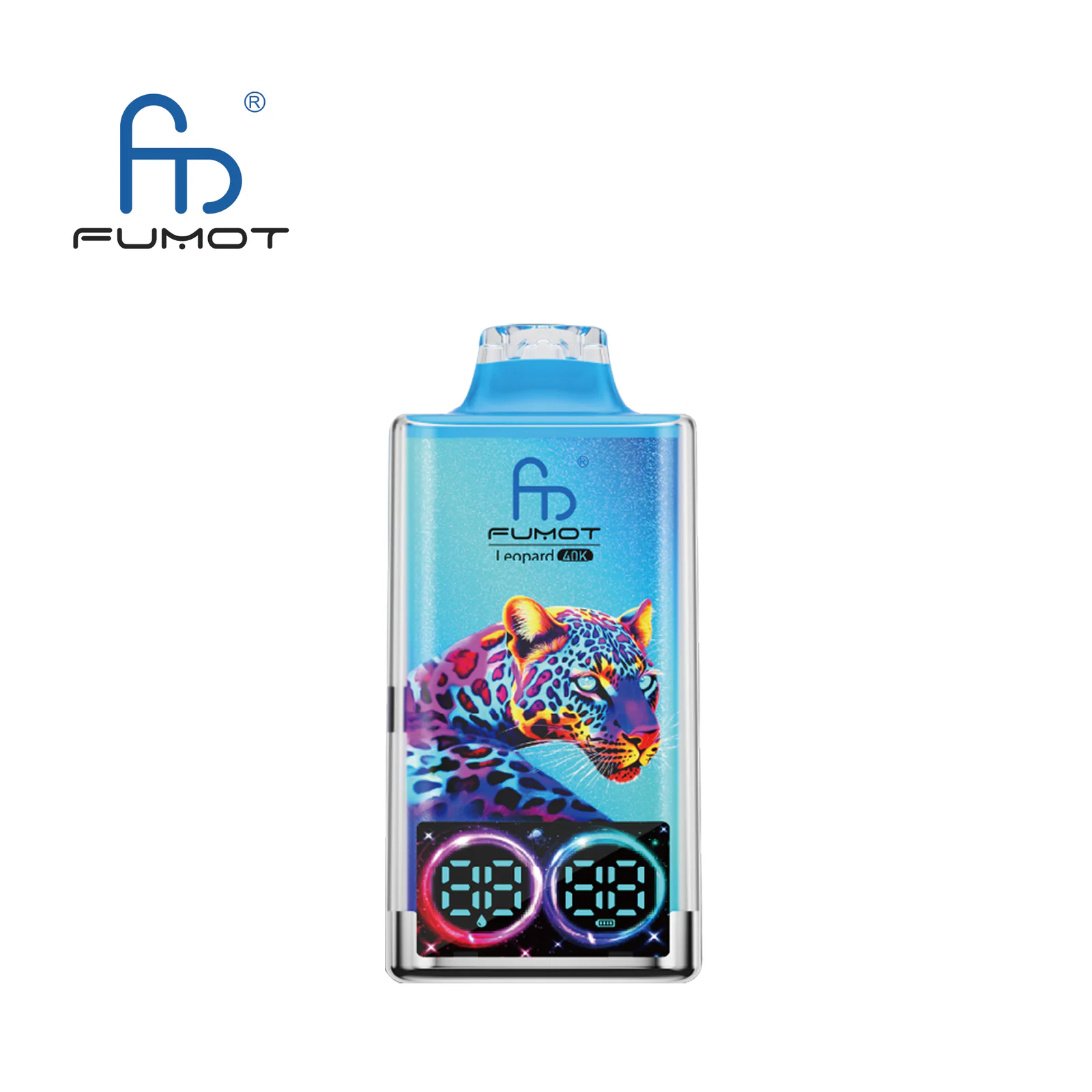 FUMOT Leopard 40K EU Edition Disposable Vape – Blueberry Raspberry - Vaba Vape-Shop