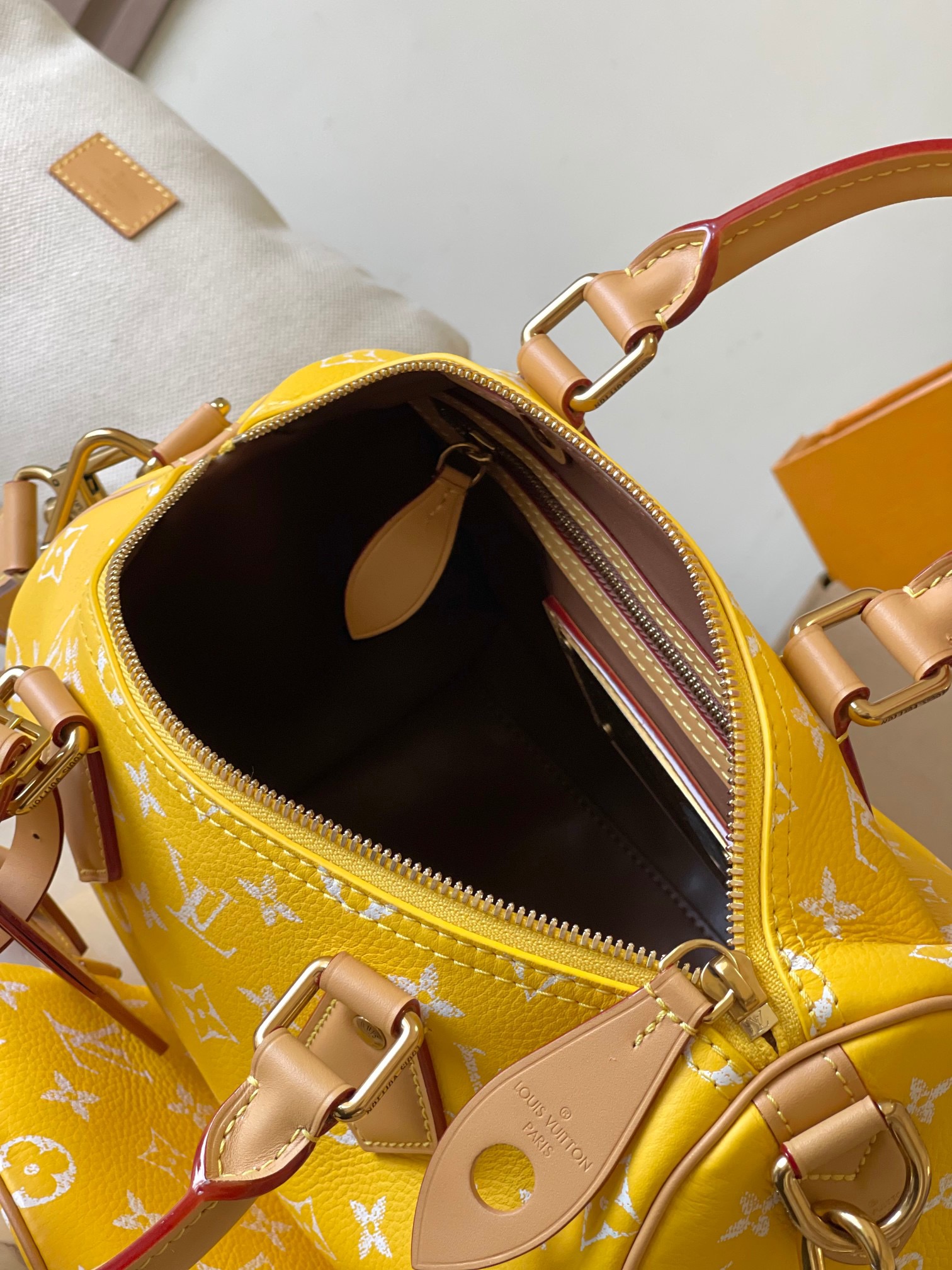 Louis Vuitton Bags autumn-winter yellow handbag